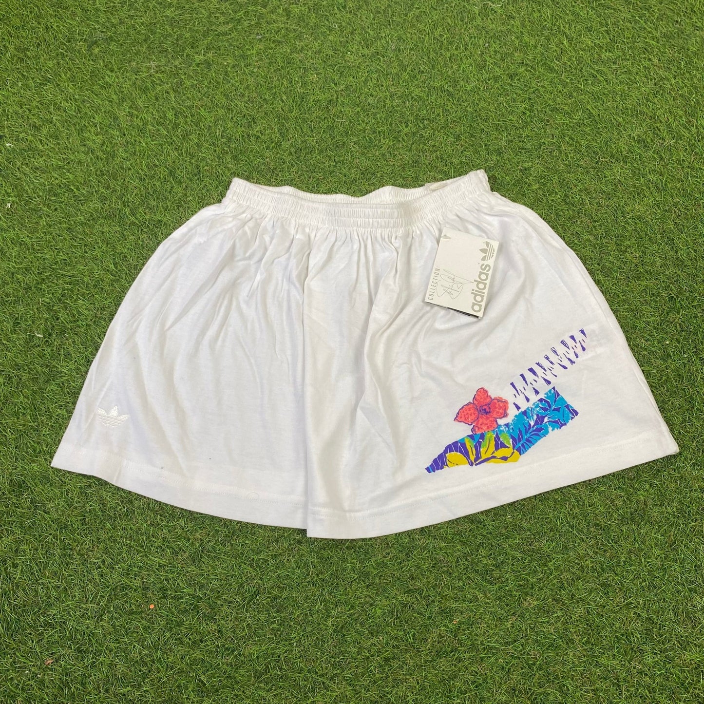 Vintage Adidas Steffi Graf Skirt White Large - Vintage Box