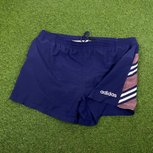 90s Adidas Shorts Blue XXL - Vintage Box