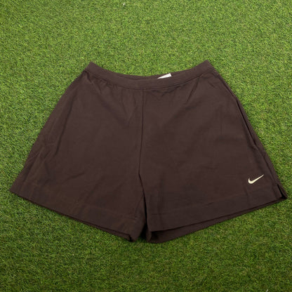 00s Nike Cycling Shorts Brown XS - Vintage Box