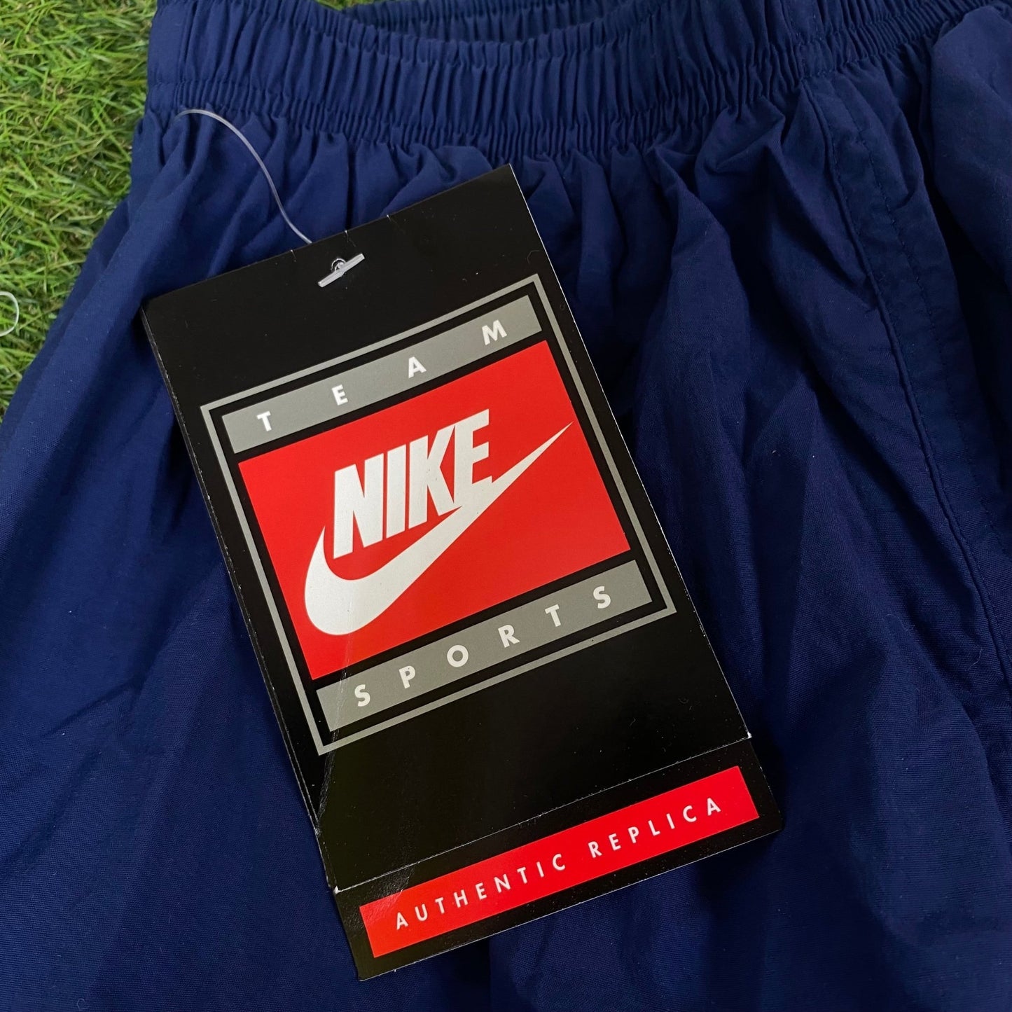 Vintage Nike Arsenal Football Shorts Blue XS - Vintage Box