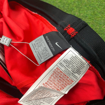 00s Nike Tennis Skirt Skort Red Small - Vintage Box