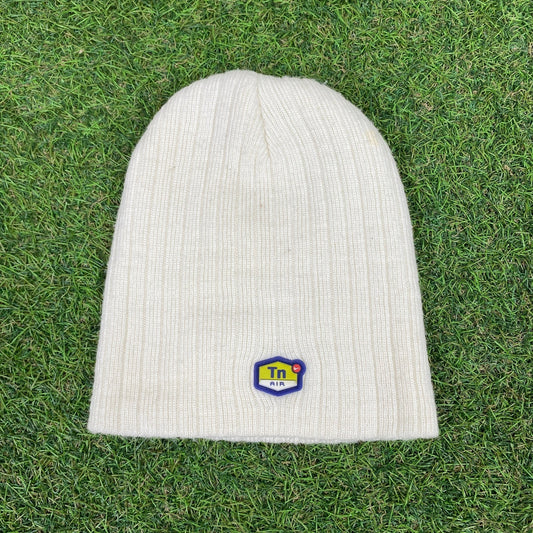 00s Nike Tn Air Beanie Hat White - Vintage Box
