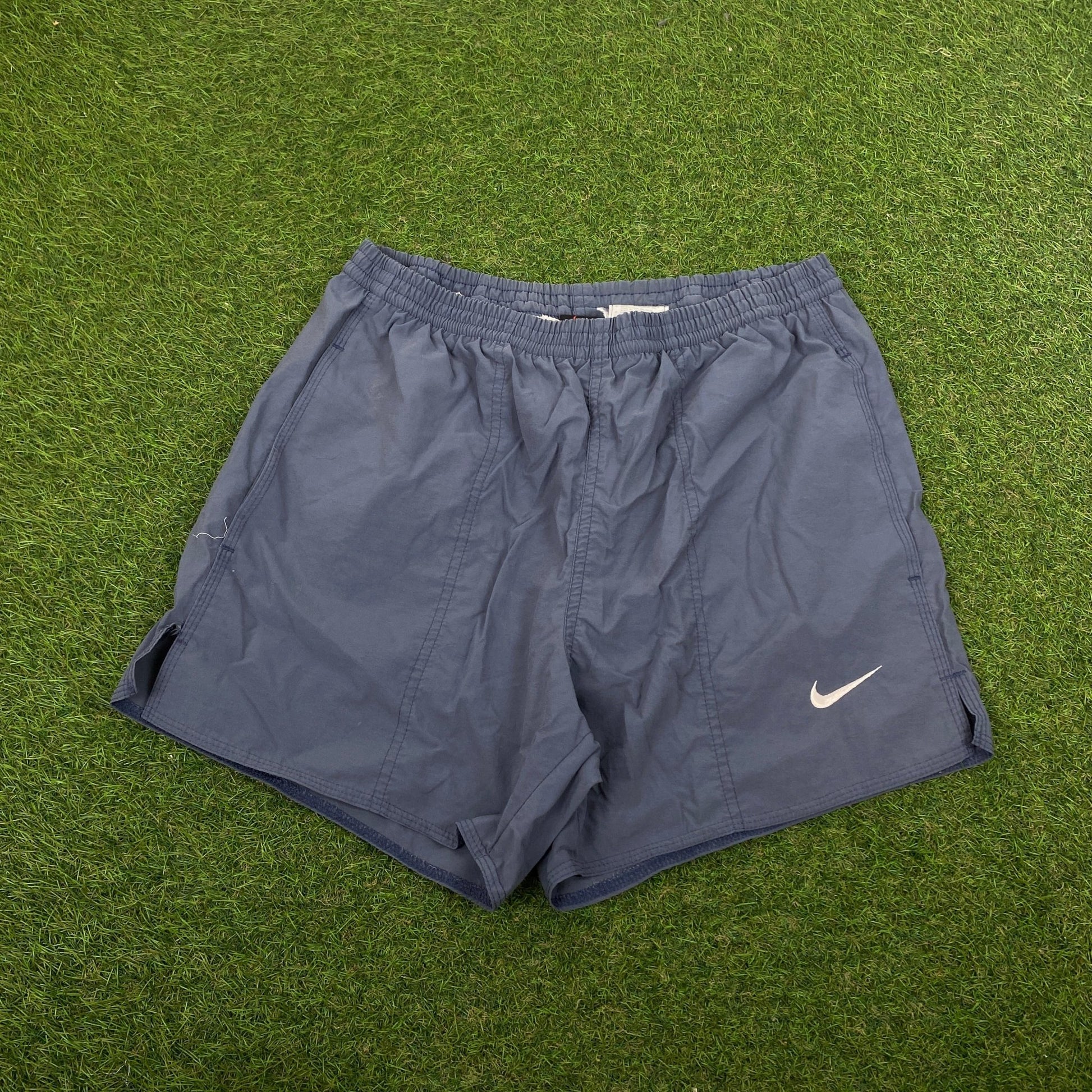 90s Nike Shorts Blue Small - Vintage Box