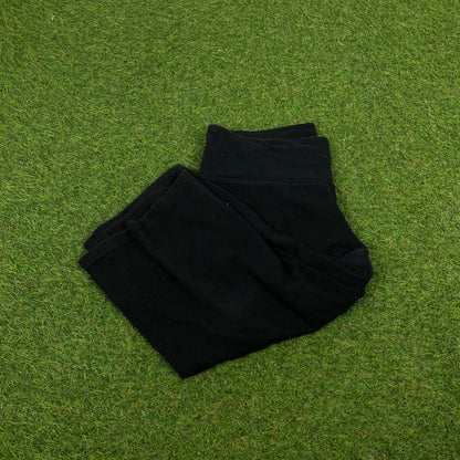 Retro Nike 3/4 Length Shorts Black Small - Vintage Box