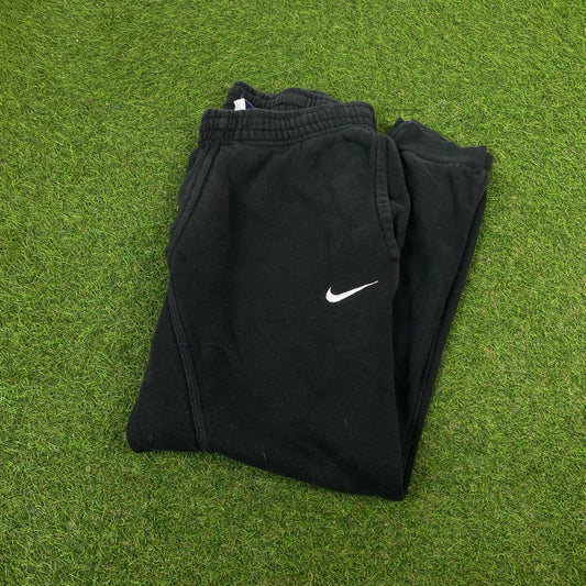 00s Nike Cotton Joggers Black Small