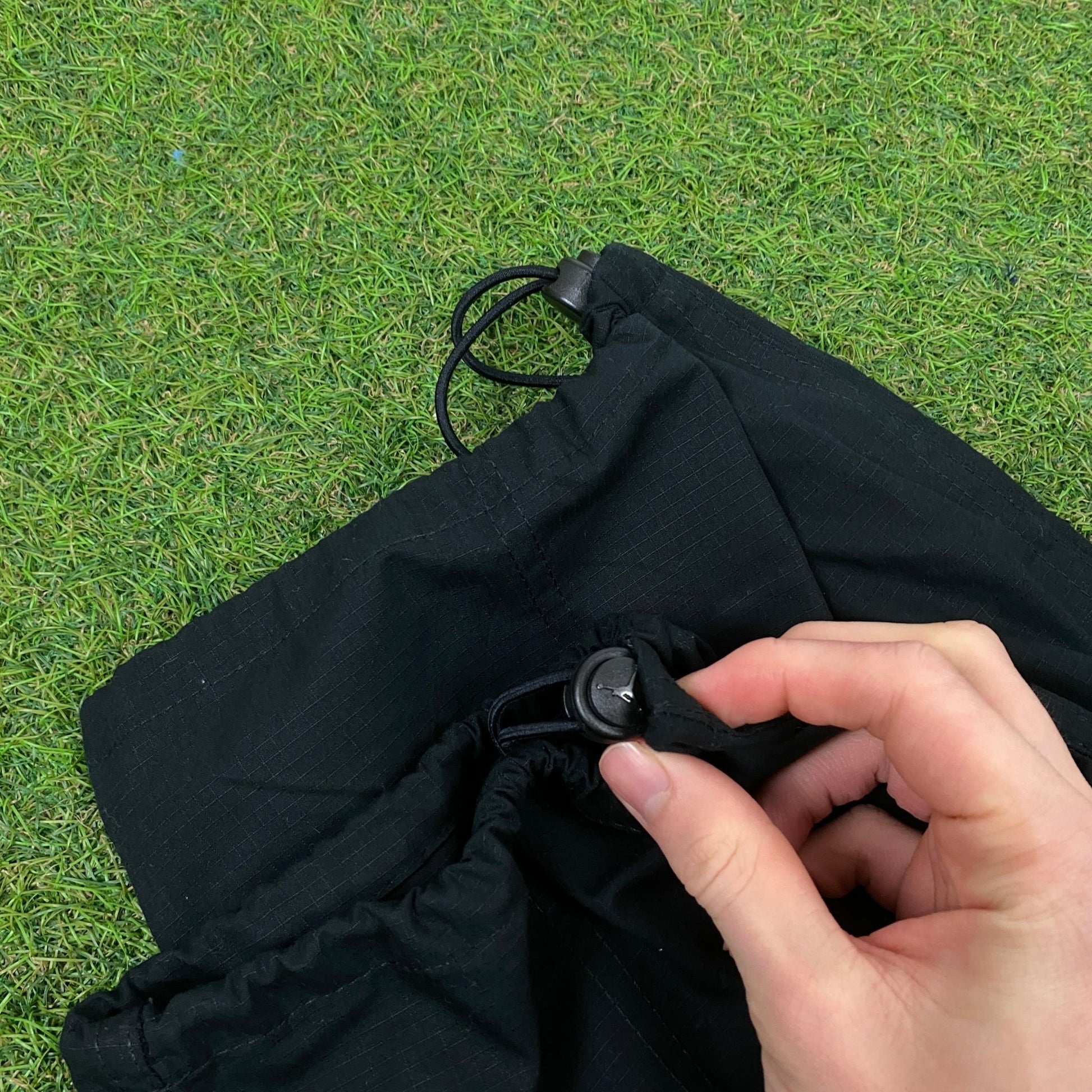 00s Nike Toggle Cargo Joggers Black XL - Vintage Box