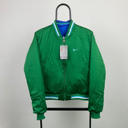 00s Nike Reversible Varsity Jacket Blue XL - Vintage Box