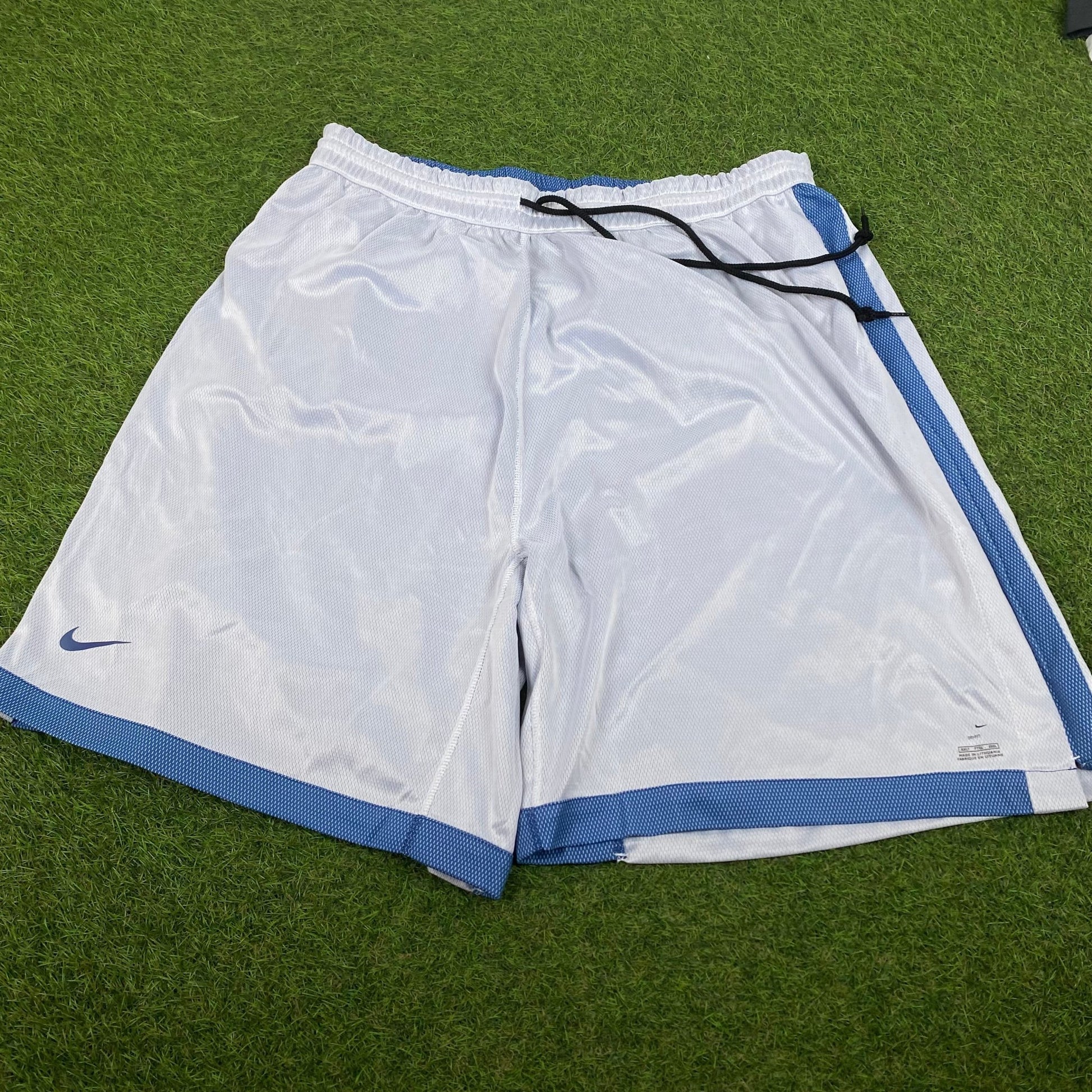 00s Nike Reversible Basketball Shorts Blue XXL - Vintage Box