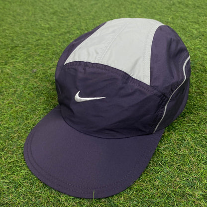 90s Nike Clima - Fit Hat Dark Blue - Vintage Box