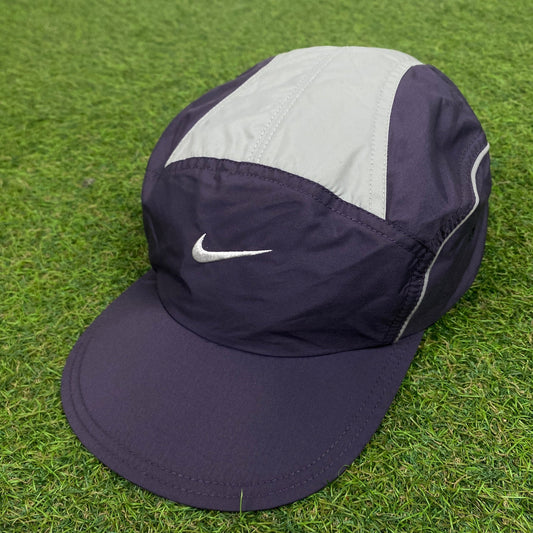 90s Nike Clima - Fit Hat Dark Blue - Vintage Box