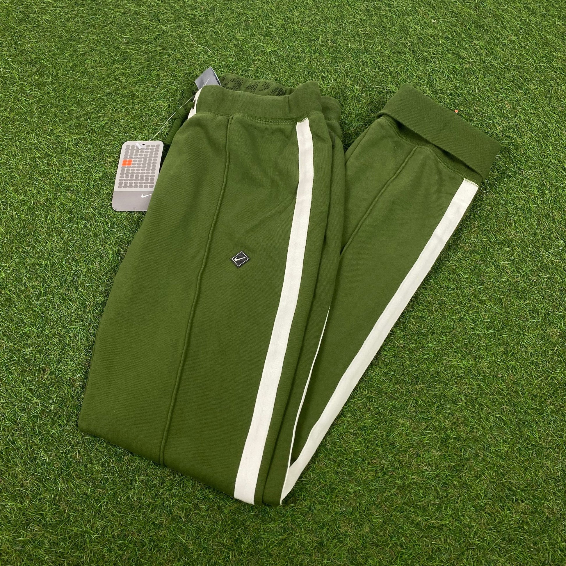 90s Nike Cotton Joggers Green Large - Vintage Box