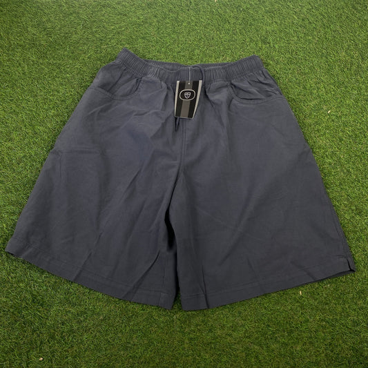 00s Nike Golf Shorts Blue XL - Vintage Box