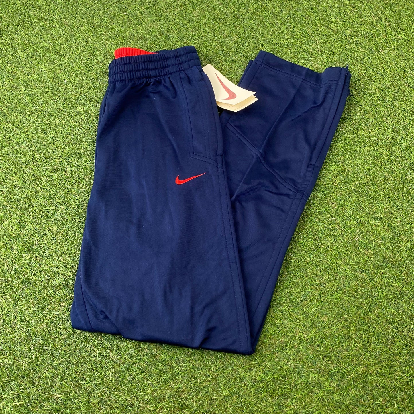 Vintage Nike Joggers Blue Small