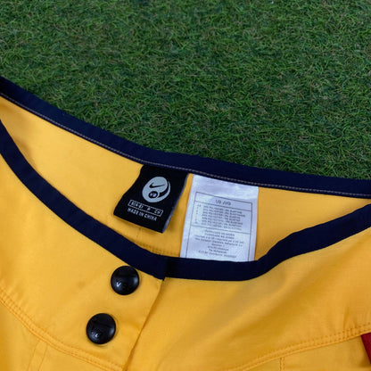 90s Nike Sprinter Shorts Yellow Small - Vintage Box