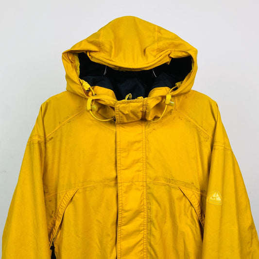 00s Nike ACG Storm Fit Coat Jacket Yellow XL - Vintage Box