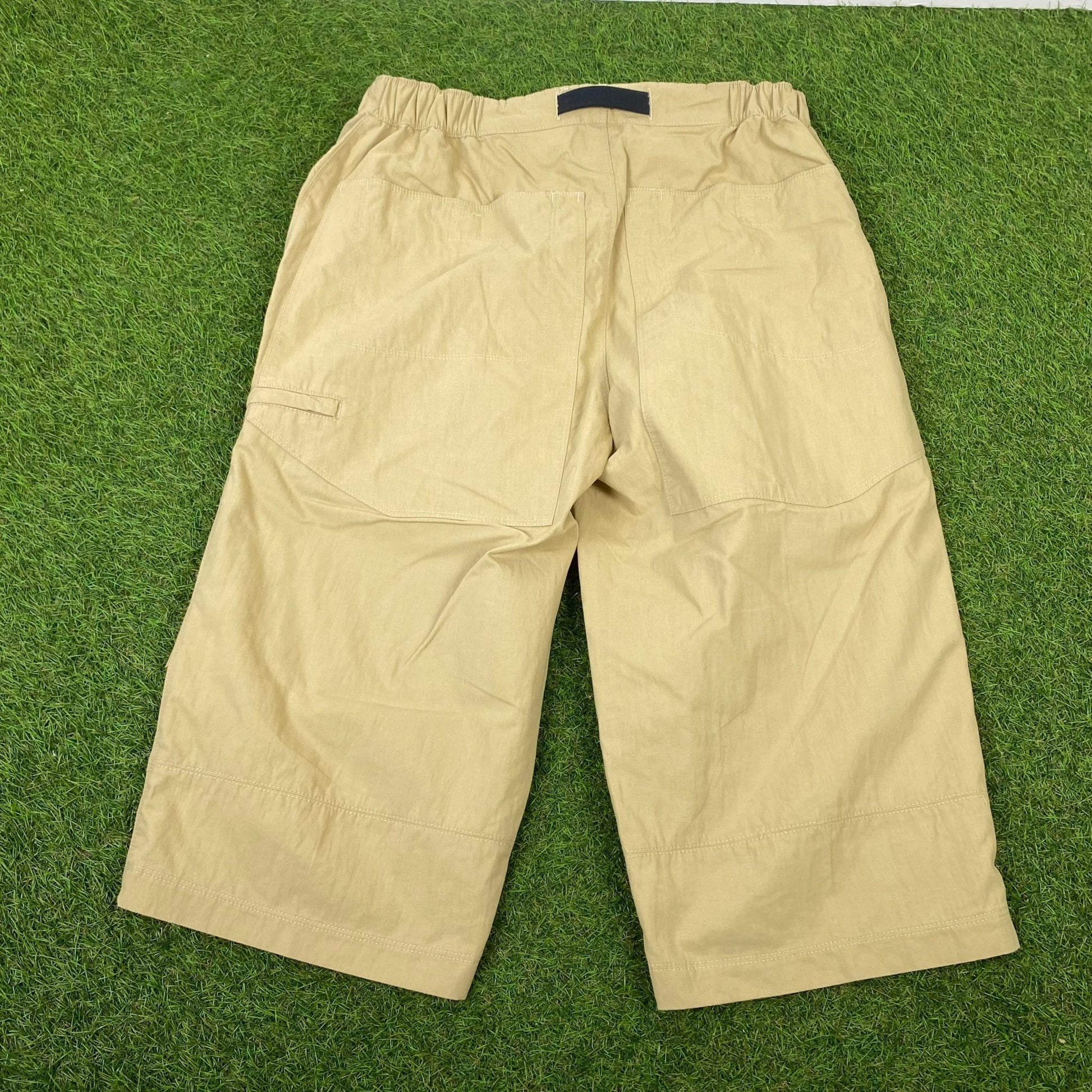 90s Nike ACG Belted Cargo Shorts Brown Small - Vintage Box