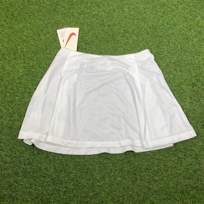 90s Nike Challenge Court Skirt White Medium - Vintage Box