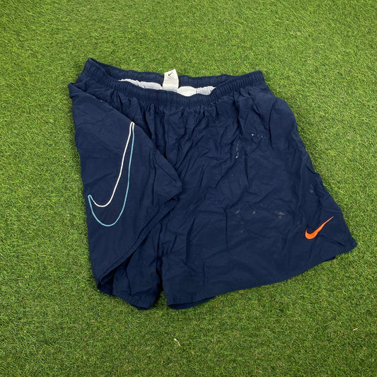 90s Nike Shorts Blue XL - Vintage Box