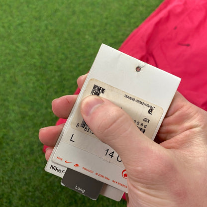 00s Nike Parachute Cargo Joggers Pink Red Large - Vintage Box