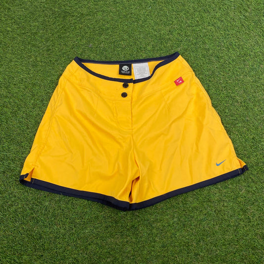 90s Nike Sprinter Shorts Yellow Small - Vintage Box
