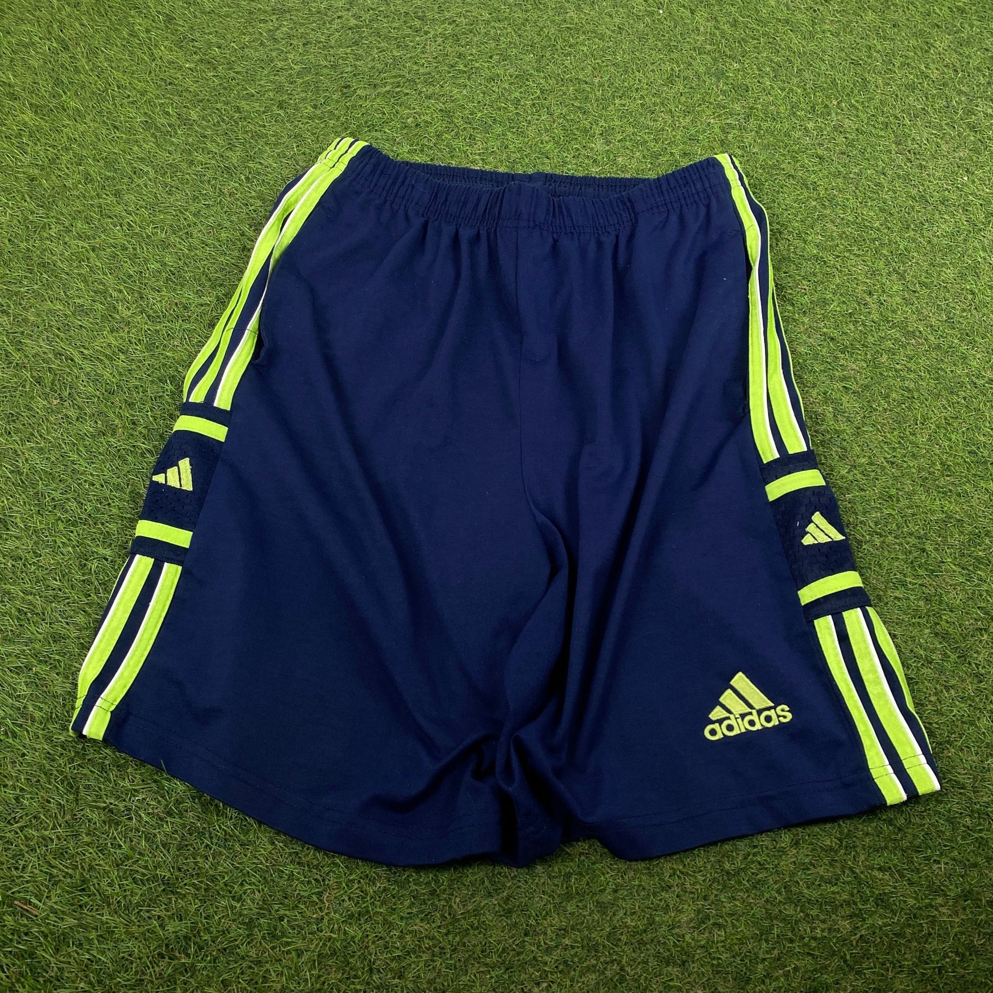 90s Adidas Shorts Blue XL - Vintage Box