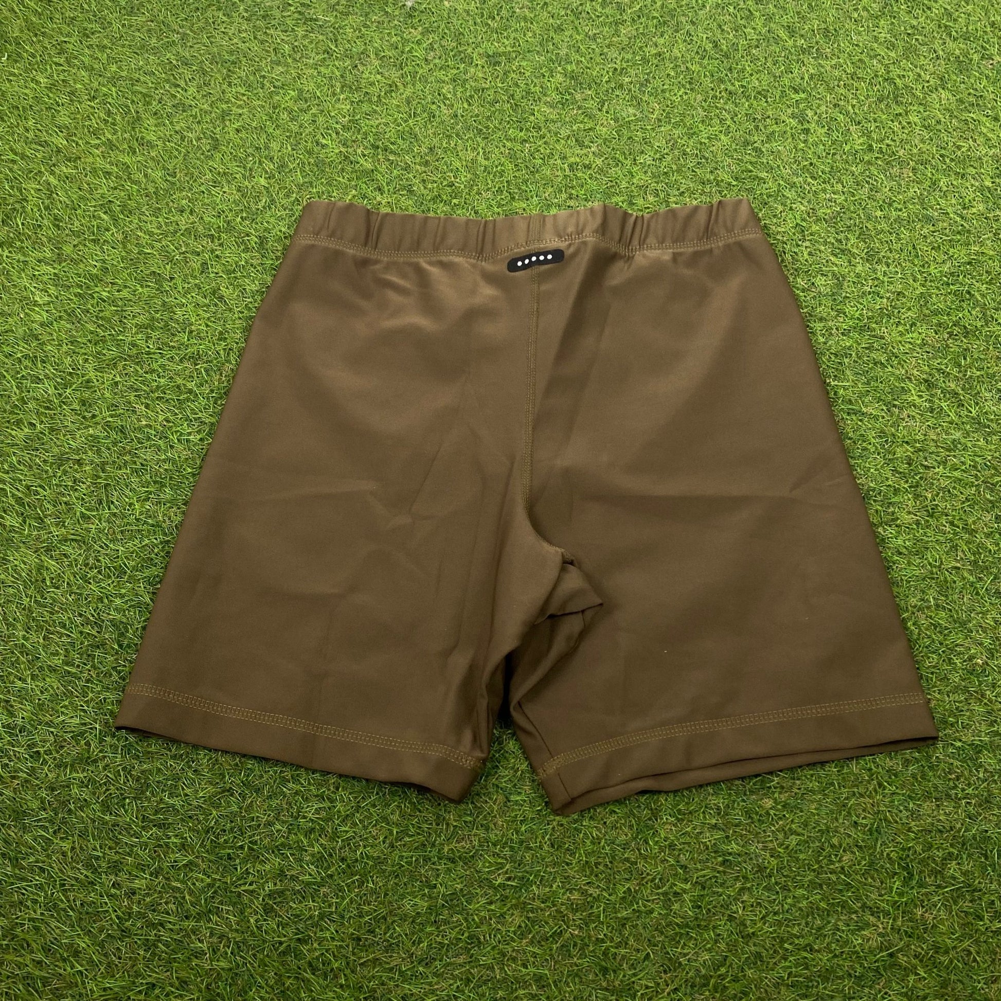 90s Nike Cycling Shorts Brown Large - Vintage Box