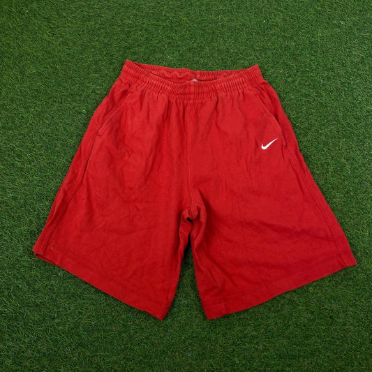 00s Nike Cotton Shorts Red XS - Vintage Box