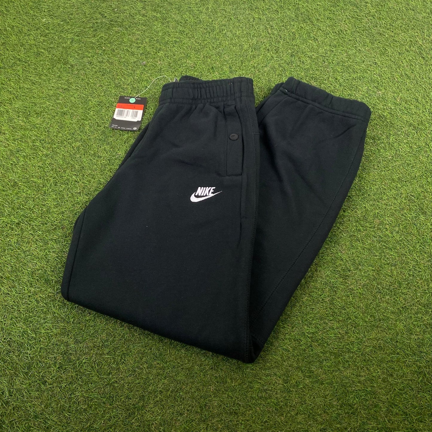 00s Nike Cotton Joggers Black XS - Vintage Box