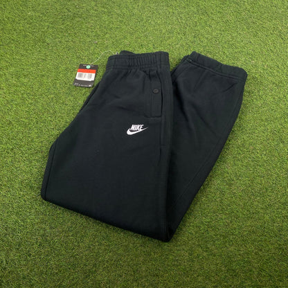 00s Nike Cotton Joggers Black XS - Vintage Box