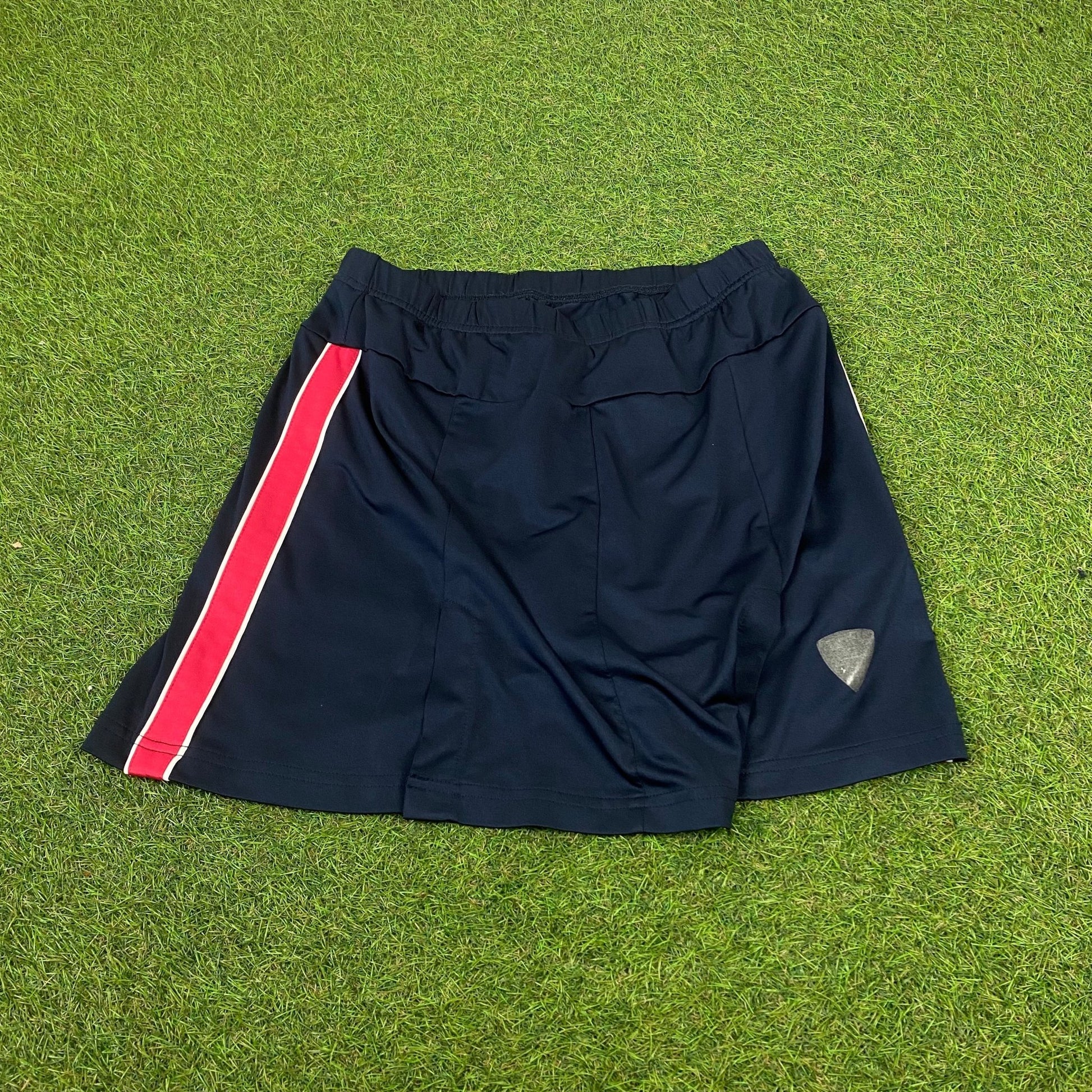 90s Tennis Skirt Blue Medium UK8/10 - Vintage Box