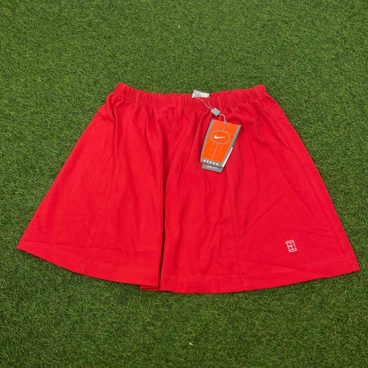 Vintage Nike Tennis Skirt Red Medium - Vintage Box