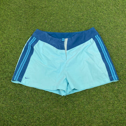90s Nike Sprinter Shorts Blue Small - Vintage Box