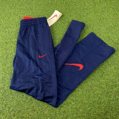 Vintage Nike Joggers Blue Small