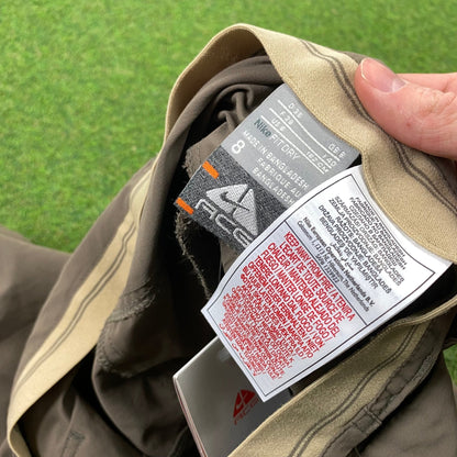 90s Nike ACG Cargo Shorts Brown XL - Vintage Box