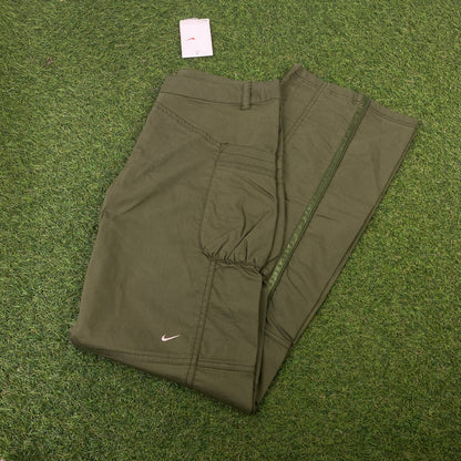 00s Nike Parachute Cargo Joggers Joggers XXS - Vintage Box