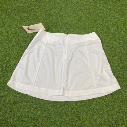 Vintage Nike Challenge Court Skirt White Medium - Vintage Box