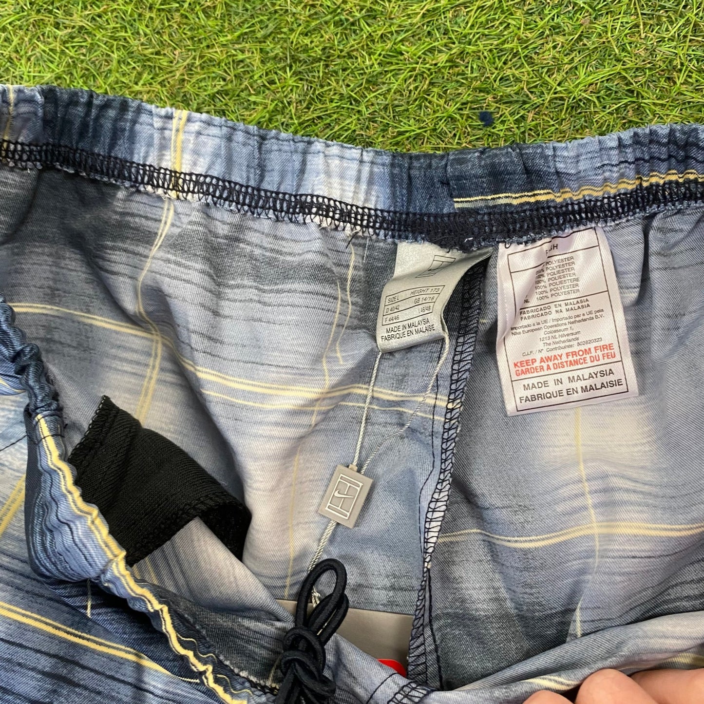 Vintage Nike Challenge Court Shorts Blue Large - Vintage Box