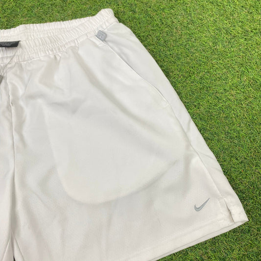 00s Nike Challenge Court Shorts White XL - Vintage Box