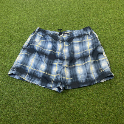 Vintage Nike Challenge Court Shorts Blue Large - Vintage Box