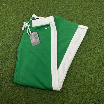 Vintage Nike Cotton Joggers Green Large - Vintage Box