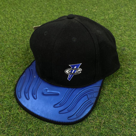 90s Nike Penny Hardaway Foamposite Hat Black - Vintage Box