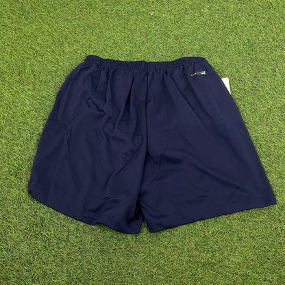 90s Nike Nylon Running Shorts Blue XS - Vintage Box