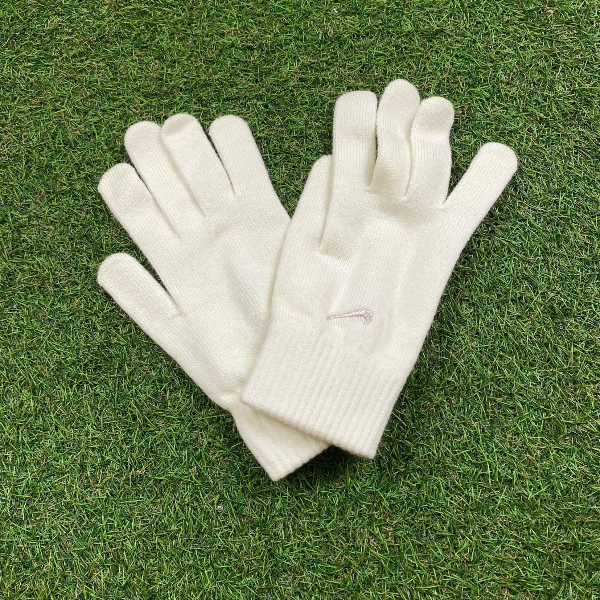 Vintage Nike Fleece Gloves Tan Brown - Vintage Box