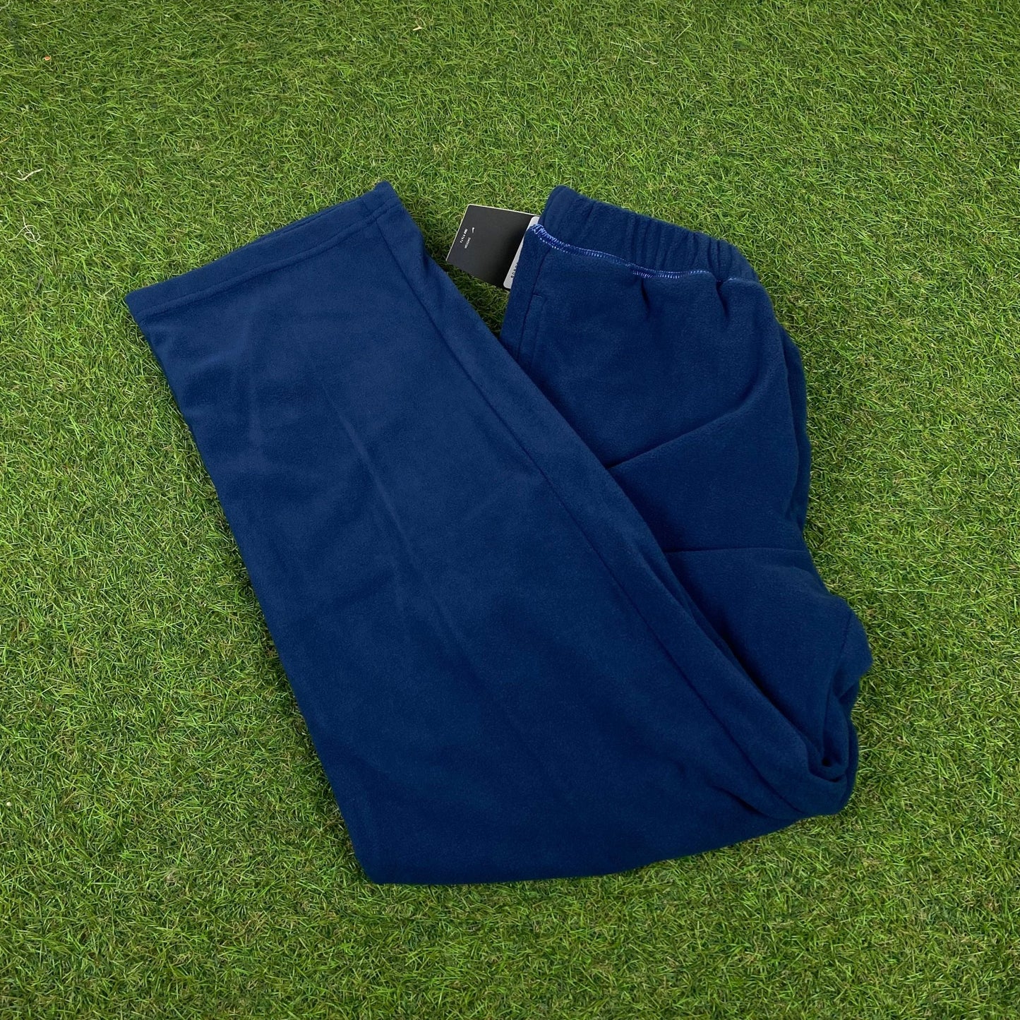 Vintage Nike Fleece Joggers Blue XS - Vintage Box
