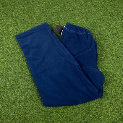 Vintage Nike Fleece Joggers Blue XS - Vintage Box