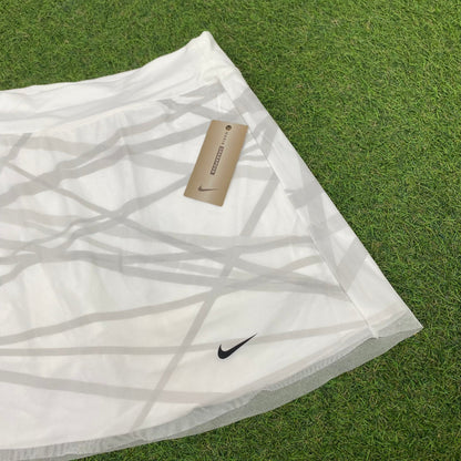 00s Nike Tennis Skirt White Small - Vintage Box