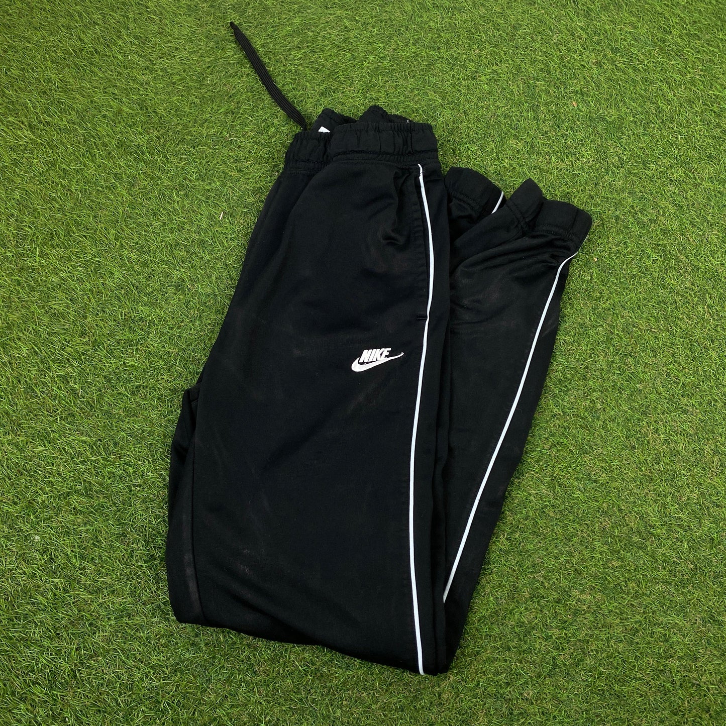 00s Nike Piping Joggers Black Small