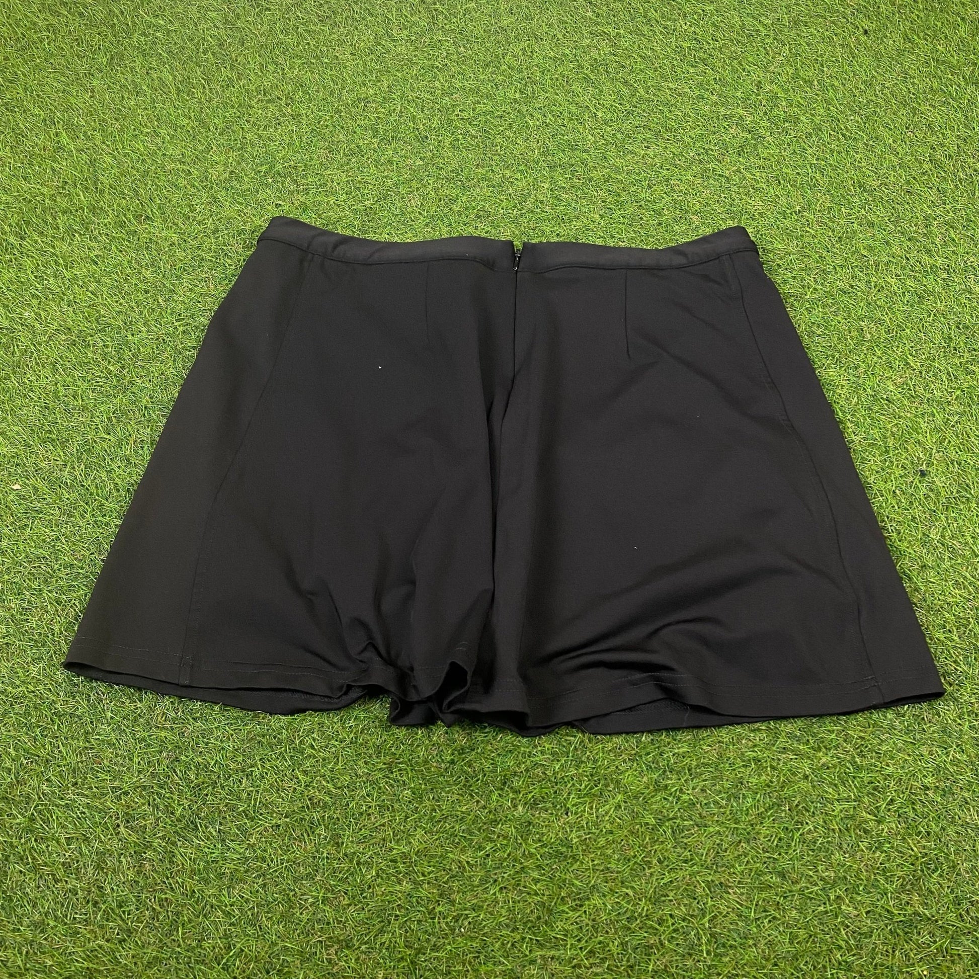 Erima Tennis Skirt Skort Black Large 14/16 - Vintage Box