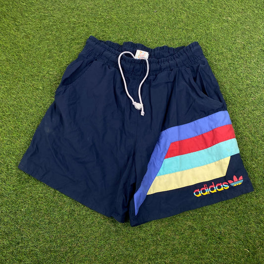 90s Adidas Shorts Blue Small - Vintage Box