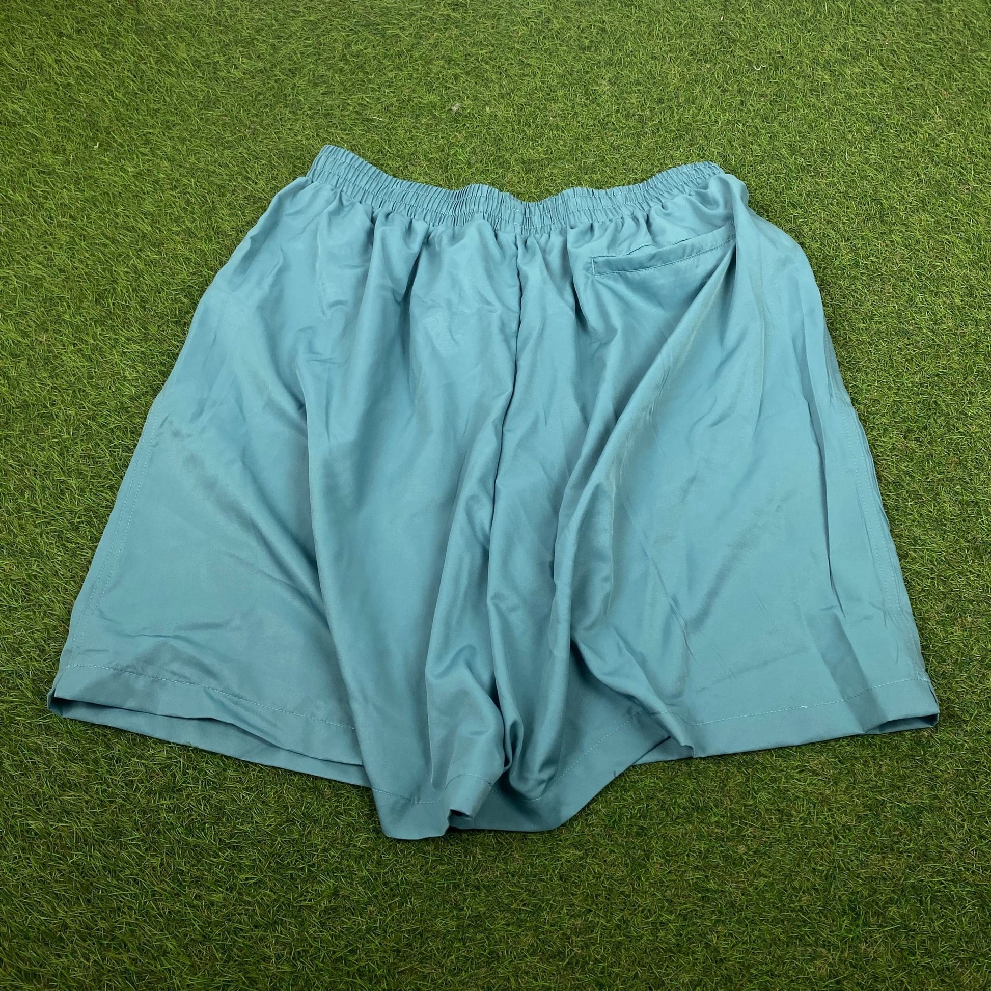 90s Nike Challenge Court Shorts Green XL - Vintage Box